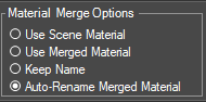 6. Material Merge Options
