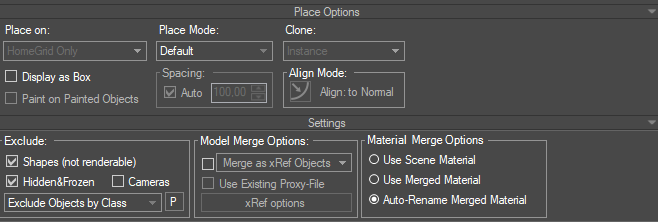 5. Model Merge options