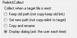 1. Configuration for copying the files with the same name,
but different in content.