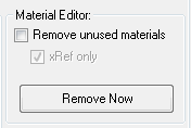 3. Clear Material Editor