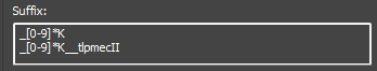 1. Suffix