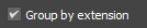 3. Group by extension 