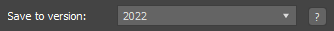 7. Save to version