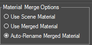 4. Material Merge options