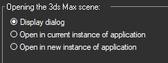 4. Opening the 3ds Max scene